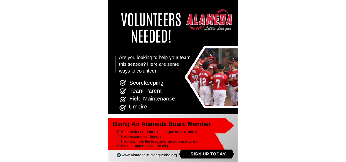 Volunteers Needed